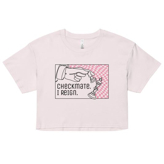 Checkmate Crop Tee